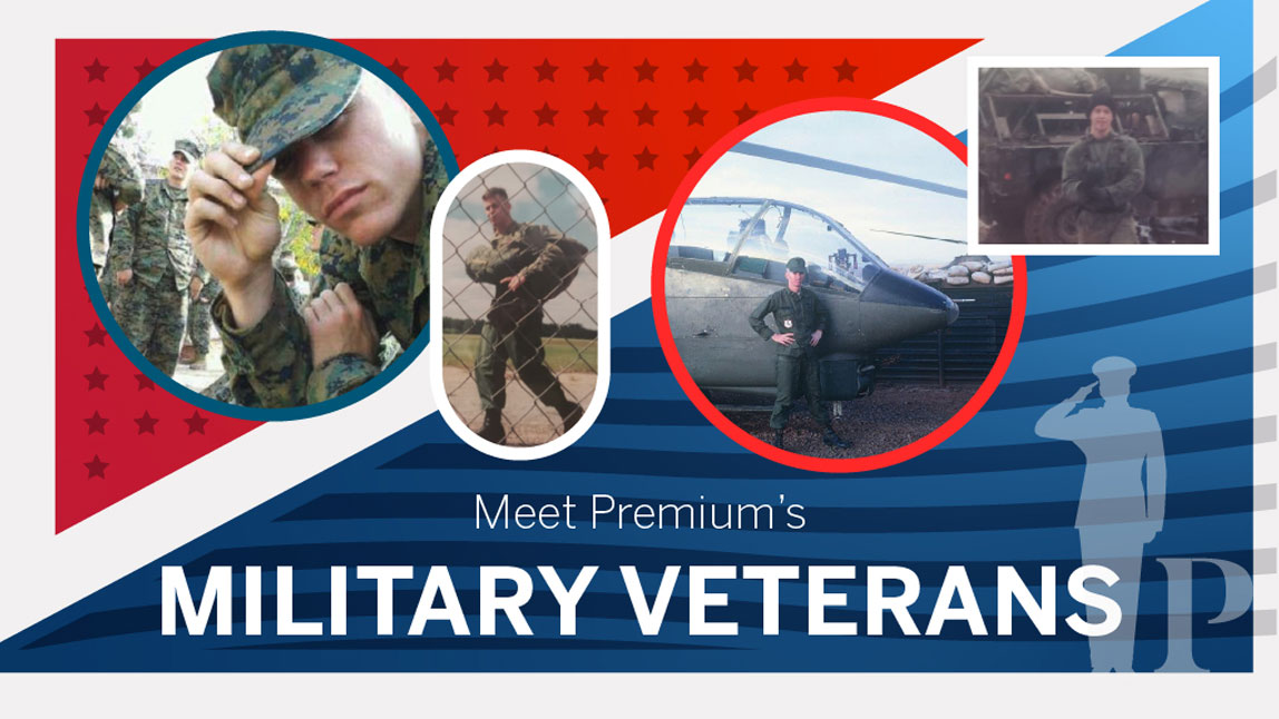 Meet Premium's Military Veterans