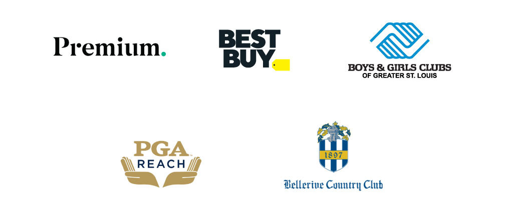 Premium, Best Buy, Boys & Girls Clubs of Greater St. Louis, PGA Reach and Bellerive Country Club