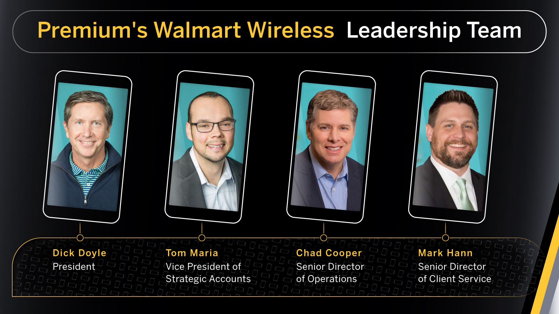 Premium's Walmart Wireless Leadership Team